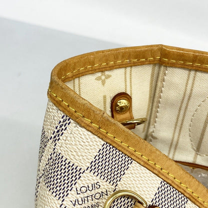 Louis Vuitton Tote Damier Azur Neverfull PM White — view 7