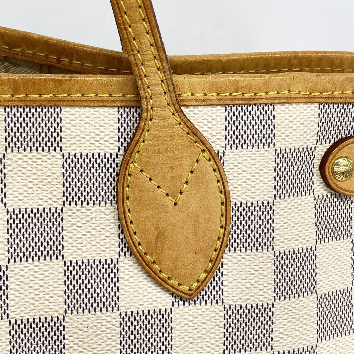 Louis Vuitton Tote Damier Azur Neverfull PM White — view 6