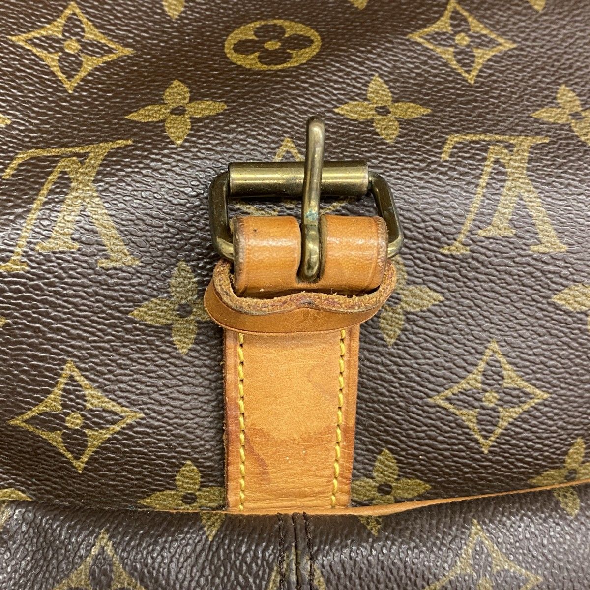 Louis Vuitton Shoulder Bag Monogram Saumur 35 Brown — view 6
