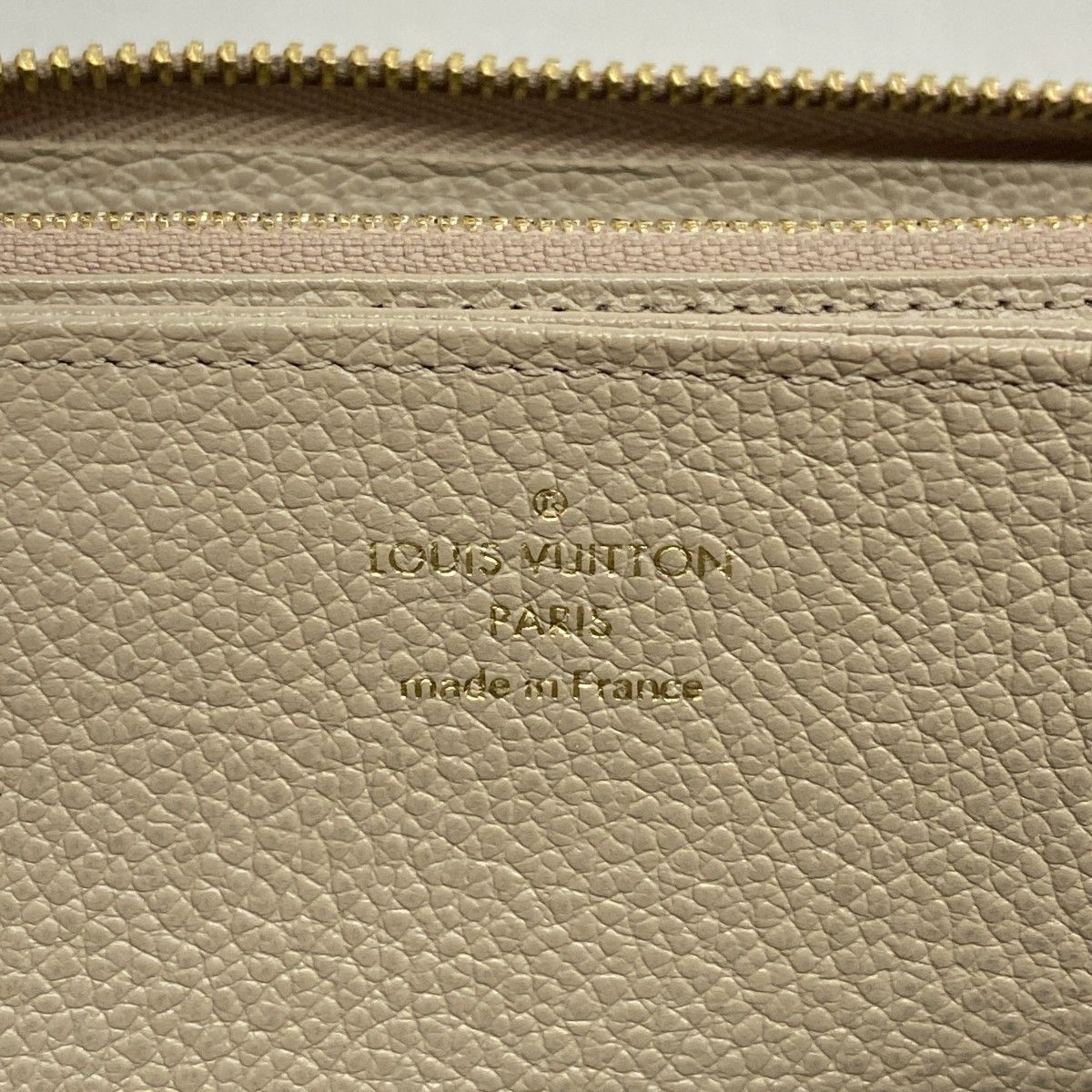 Louis Vuitton Wallet Monogram Empreinte Bicolor Zippy Tourterelle Cles — view 4