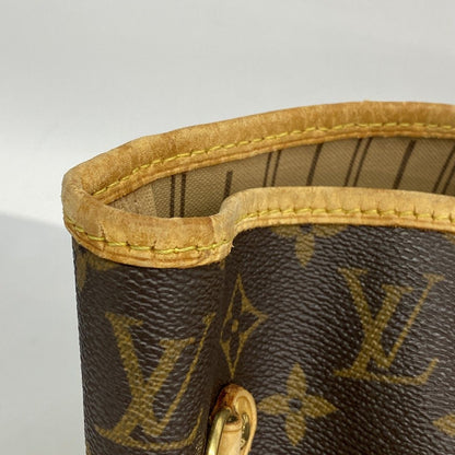 Louis Vuitton Tote Monogram Neverfull MM Brown — view 7