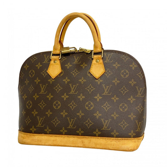Louis Vuitton Handbag Monogram Alma Brown