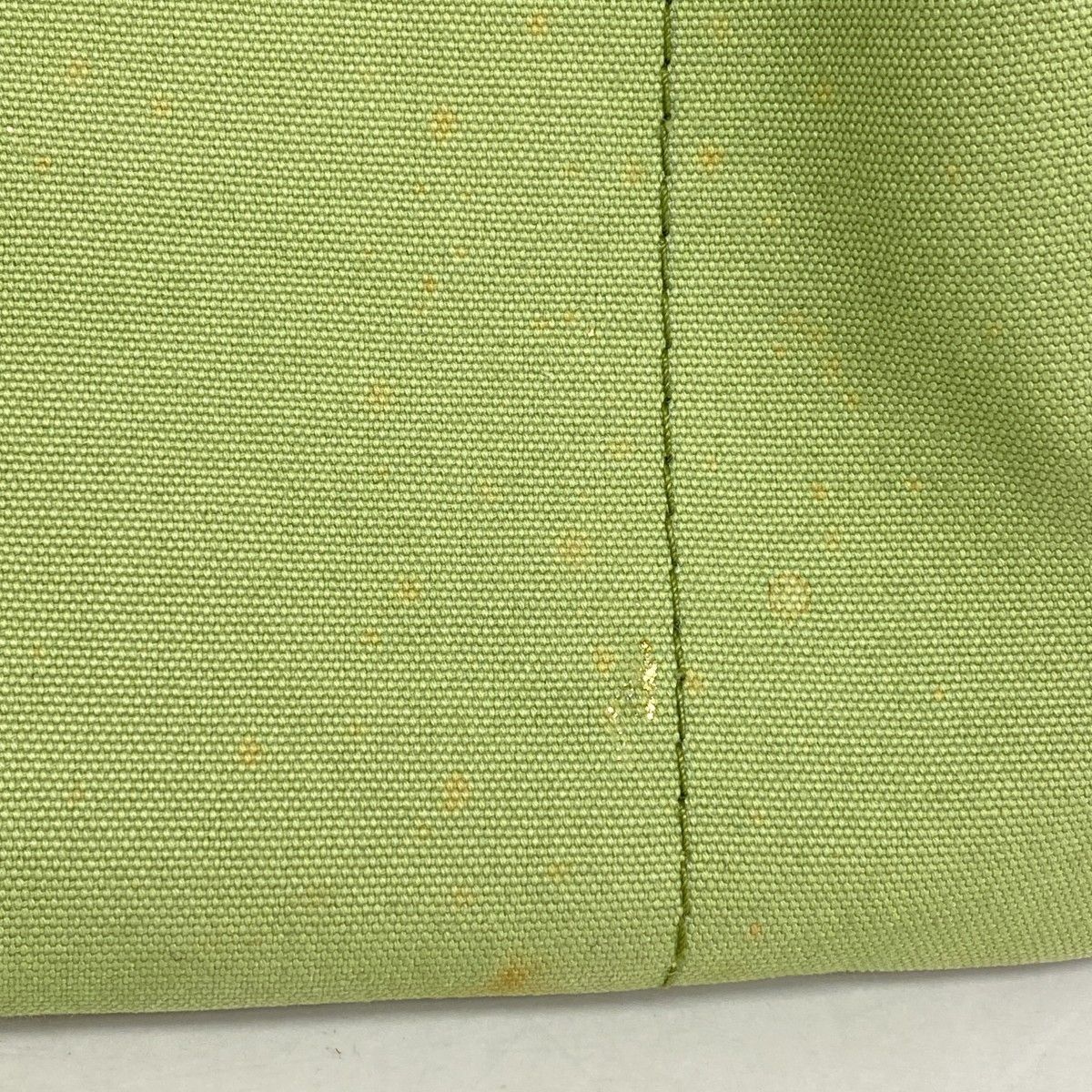 Prada Tote Canapa Canvas Green Gold — view 6