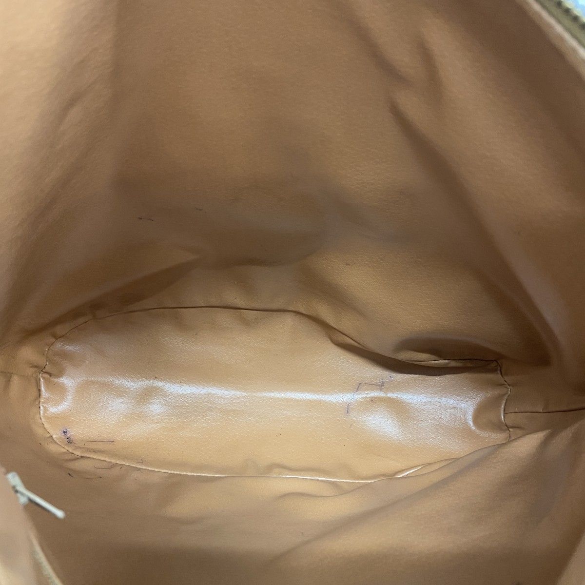 Celine Shoulder Bag Macadam Brown Gold — view 4