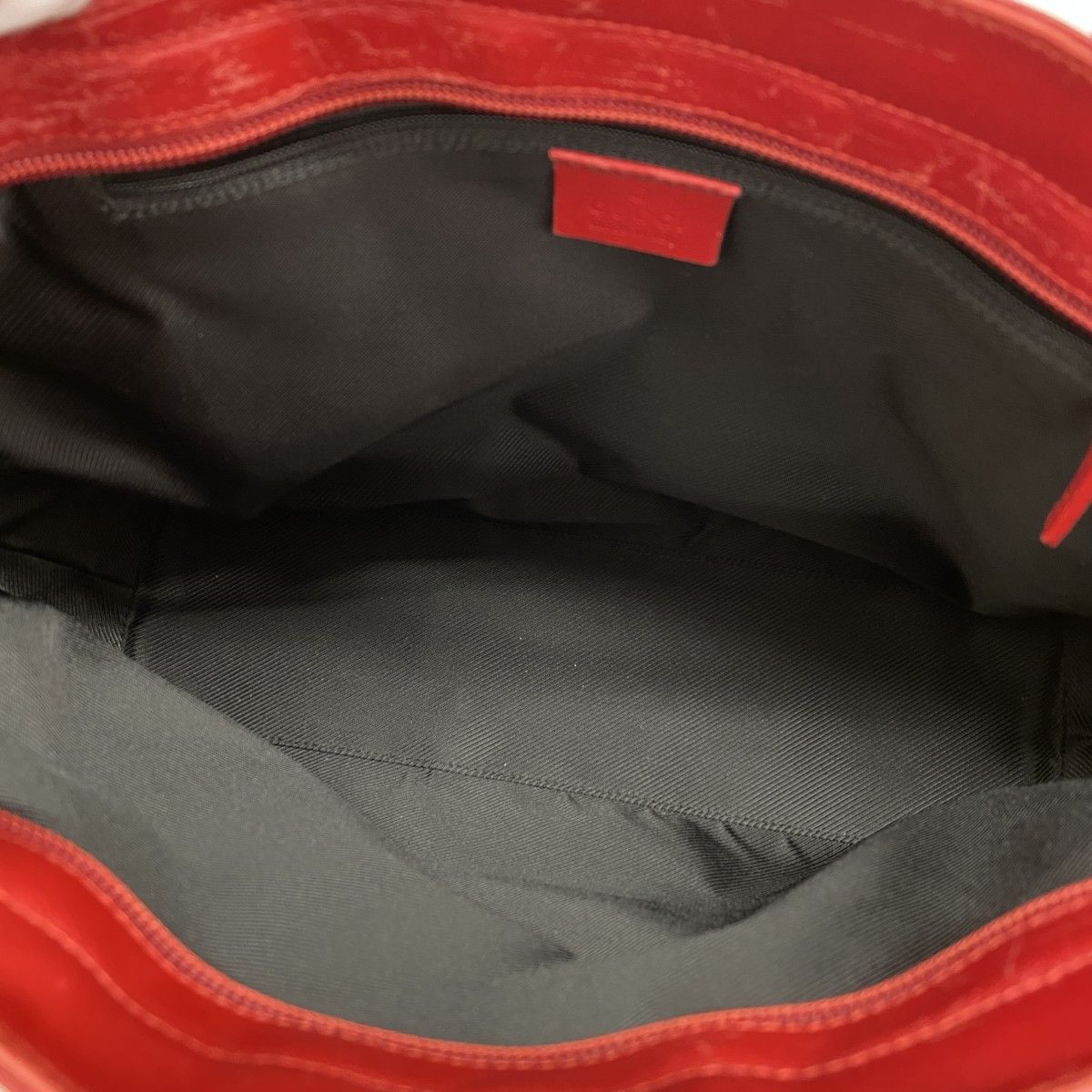 Gucci Tote GG Canvas 002 Black Red Gold — view 4