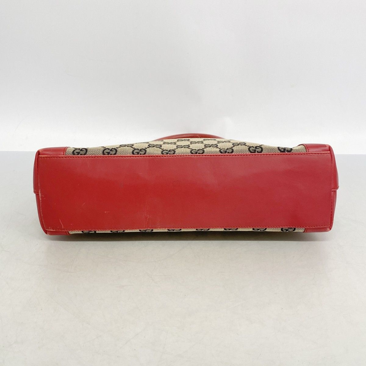 Gucci Tote GG Canvas 002 Black Red Gold — view 3
