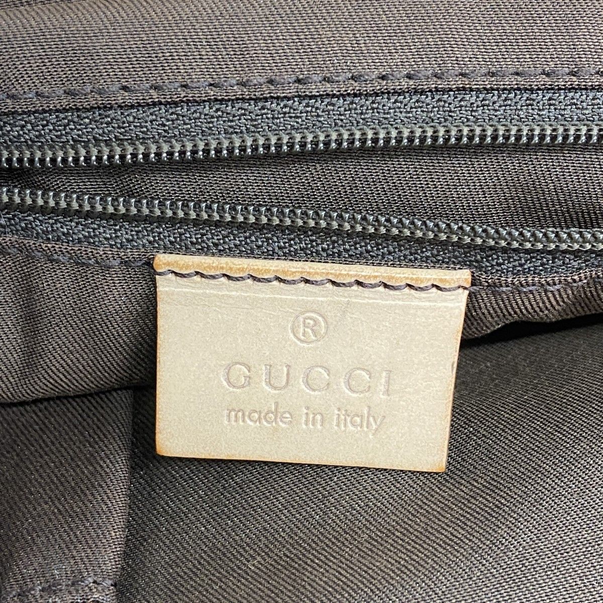 Gucci Tote GG Canvas Pin Beige Gold — view 5