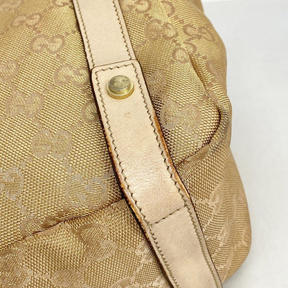 Gucci Tote GG Canvas Pin Beige Gold — view 8