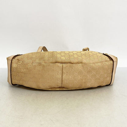 Gucci Tote GG Canvas Pin Beige Gold — view 3