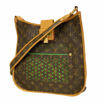 Louis Vuitton Shoulder Bag Monogram Perfo Musette Vert