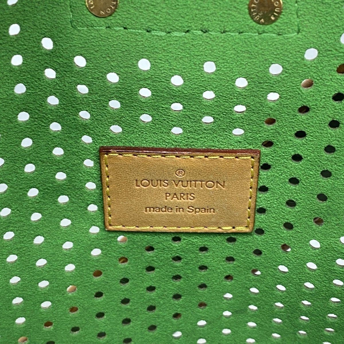Louis Vuitton Shoulder Bag Monogram Perfo Musette Vert — view 5
