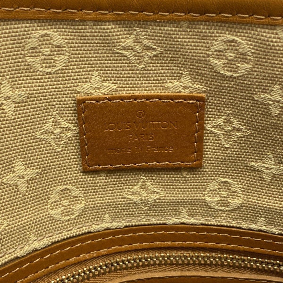 Louis Vuitton Shoulder Bag Monogram Mini Besace Marie Kate Beige — view 5