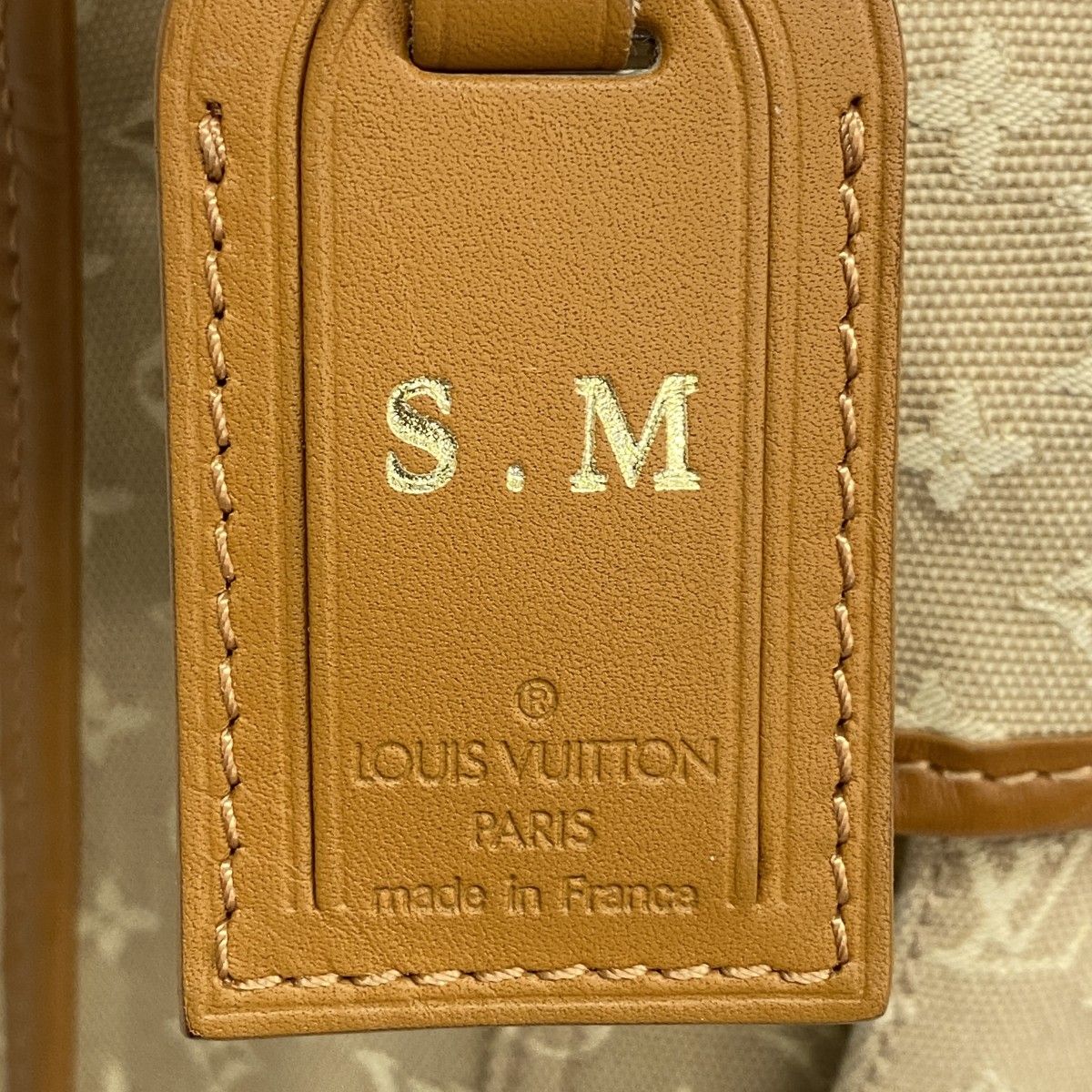 Louis Vuitton Shoulder Bag Monogram Mini Besace Marie Kate Beige — view 6