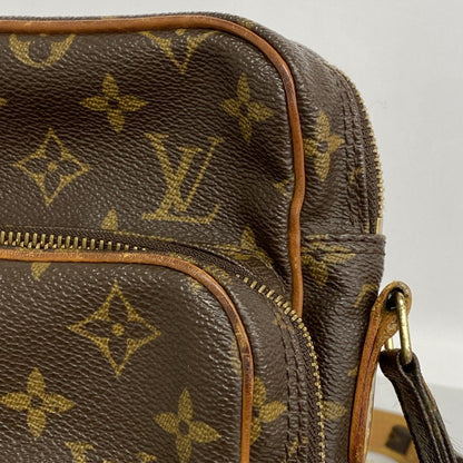 Louis Vuitton Shoulder Bag Monogram Amazon Brown — view 7