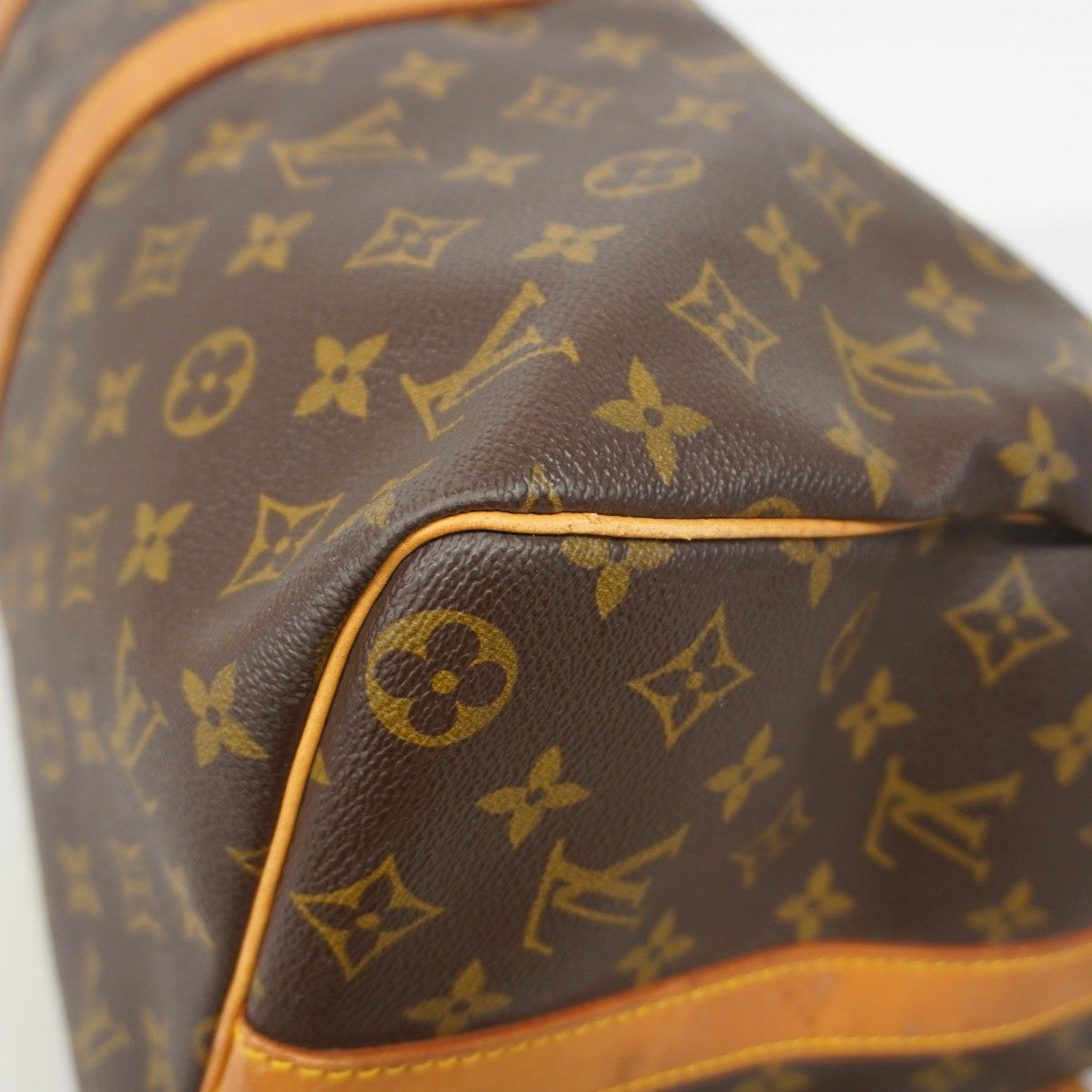 Louis Vuitton Boston Bag Monogram Keepall Bandouliere 45 Brown — view 8