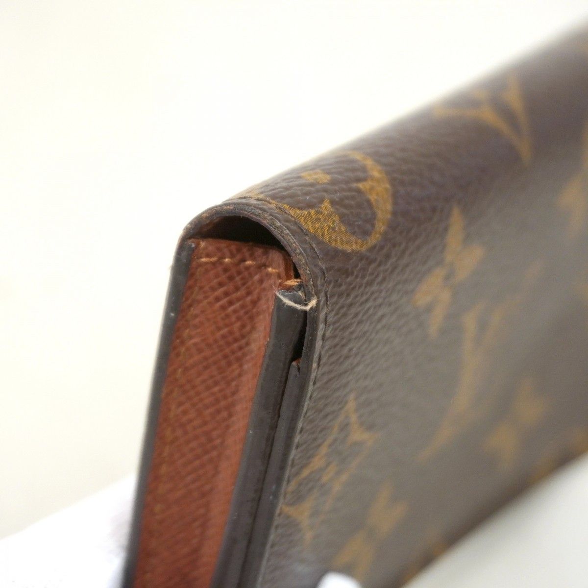 Louis Vuitton Card Case Monogram Envelope Business Holder Brown — view 6