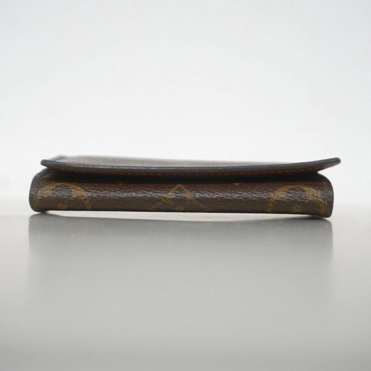 Louis Vuitton Card Case Monogram Envelope Business Holder Brown — view 3