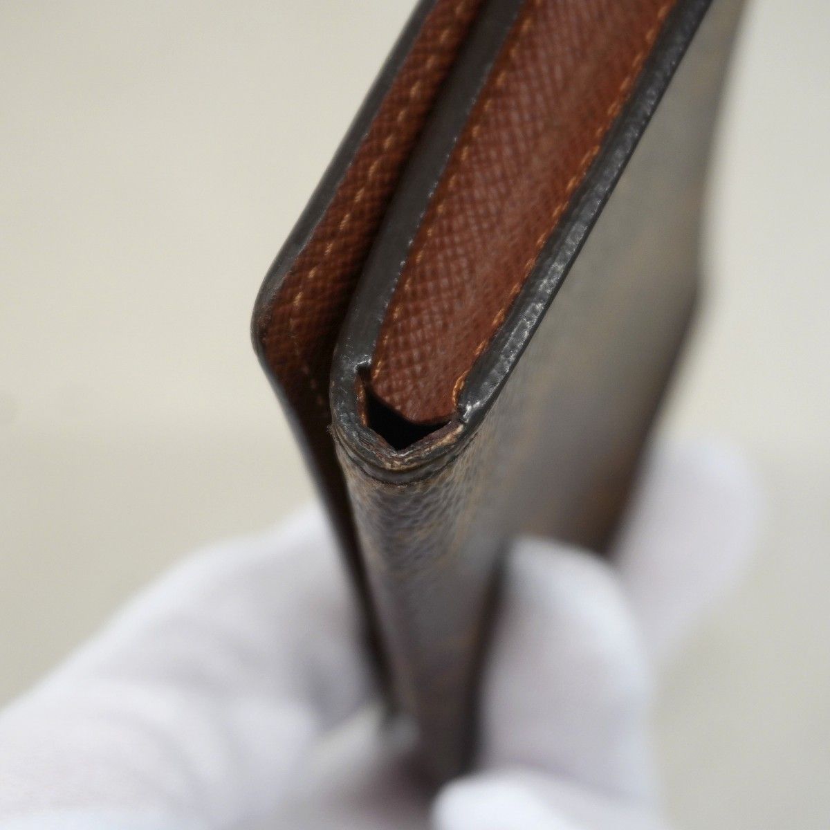 Louis Vuitton Card Case Monogram Envelope Business Holder Brown — view 7