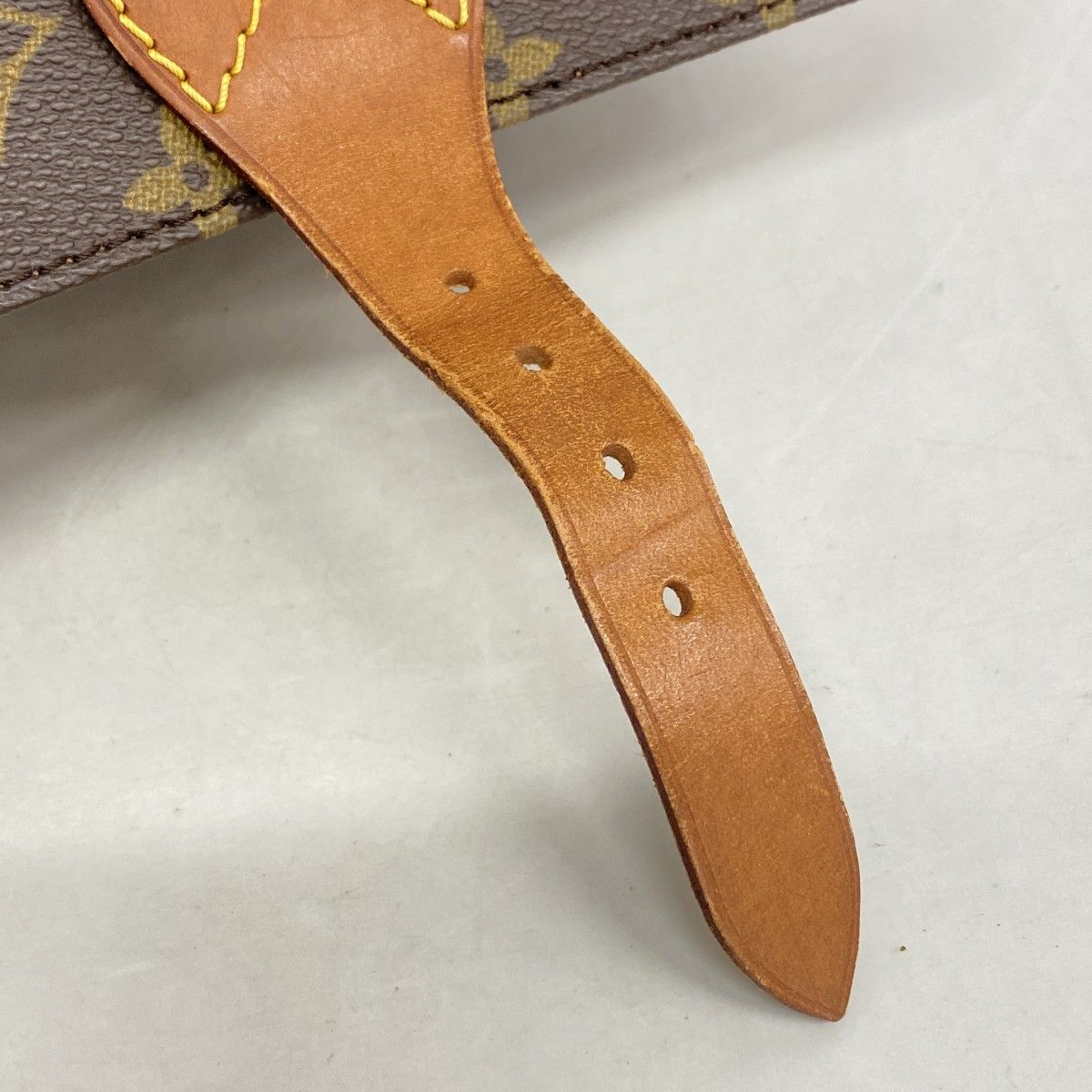 Louis Vuitton Shoulder Bag Monogram Cartouchiere MM Brown — view 9