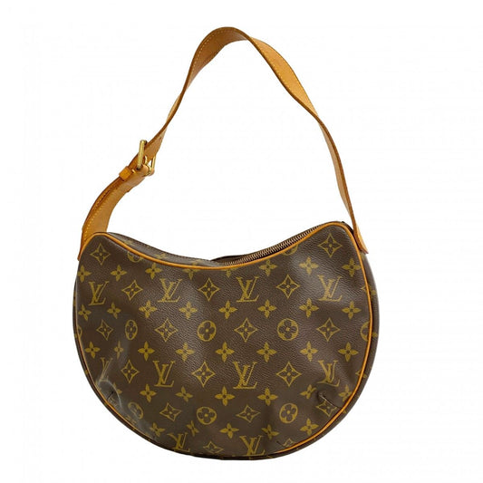 Louis Vuitton Shoulder Bag Monogram Croissant MM Brown