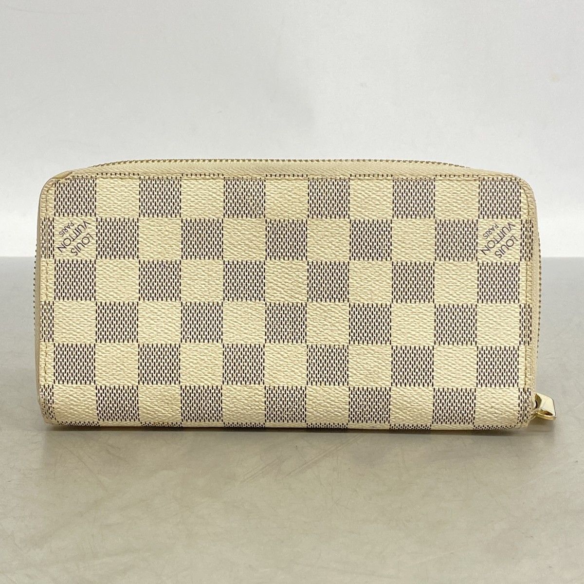 Louis Vuitton Wallet Damier Azur Zippy White — view 8