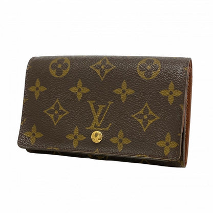 Louis Vuitton Wallet Monogram Portefeuille Tresor Brown