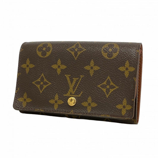 Louis Vuitton Wallet Monogram Portefeuille Tresor Brown