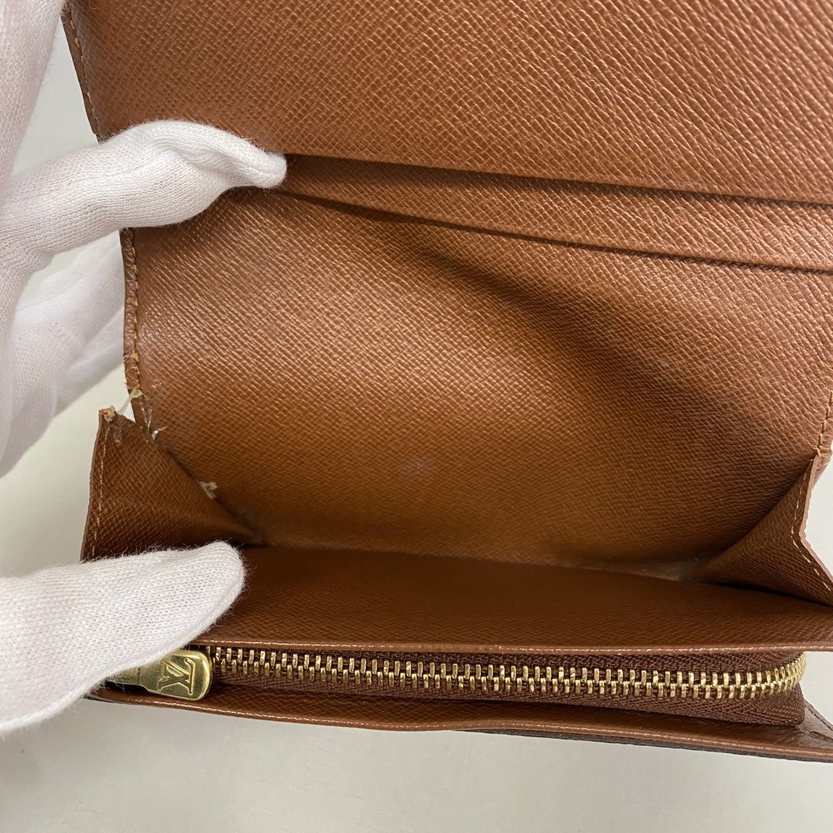 Louis Vuitton Wallet Monogram Portefeuille Tresor Brown — view 3