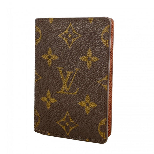 Louis Vuitton Card Case Monogram Organizer Poche Brown