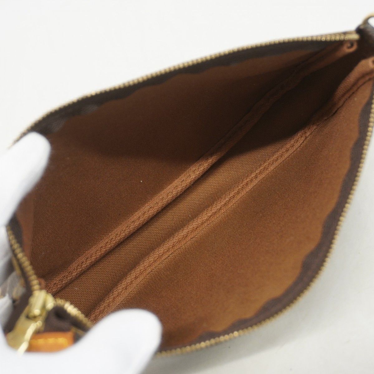 Louis Vuitton Pouch Monogram Pochette Brown — view 4
