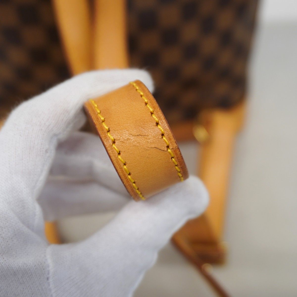 Louis Vuitton Backpack Damier Harlequin Ebene — view 8