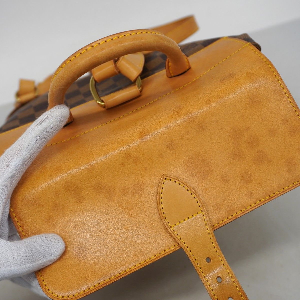 Louis Vuitton Backpack Damier Harlequin Ebene — view 6