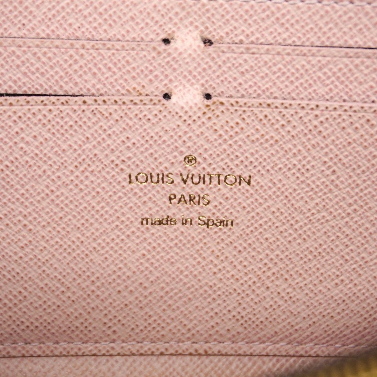 Louis Vuitton Wallet Damier Portefeuille Clemence Rose Velours — view 5