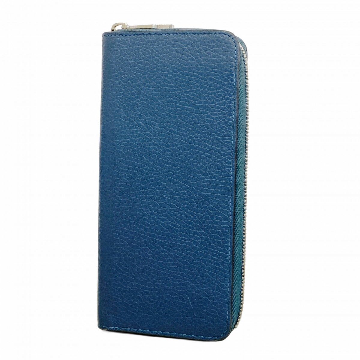 Louis Vuitton Wallet Taiga Zippy Vertical Blue