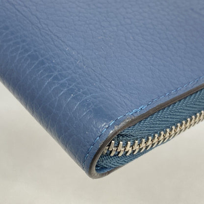 Louis Vuitton Wallet Taiga Zippy Vertical Blue — view 5