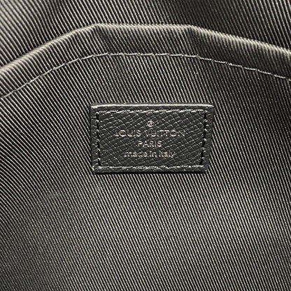 Louis Vuitton Shoulder Bag Taigarama Outdoor Messenger PM Black — view 5