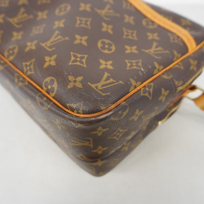 Louis Vuitton Shoulder Bag Monogram Reporter GM Brown — view 7
