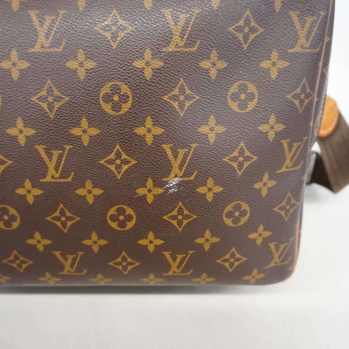 Louis Vuitton Shoulder Bag Monogram Reporter GM Brown — view 6