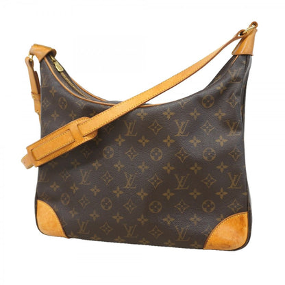 Louis Vuitton Shoulder Bag Monogram Boulogne 35 Brown