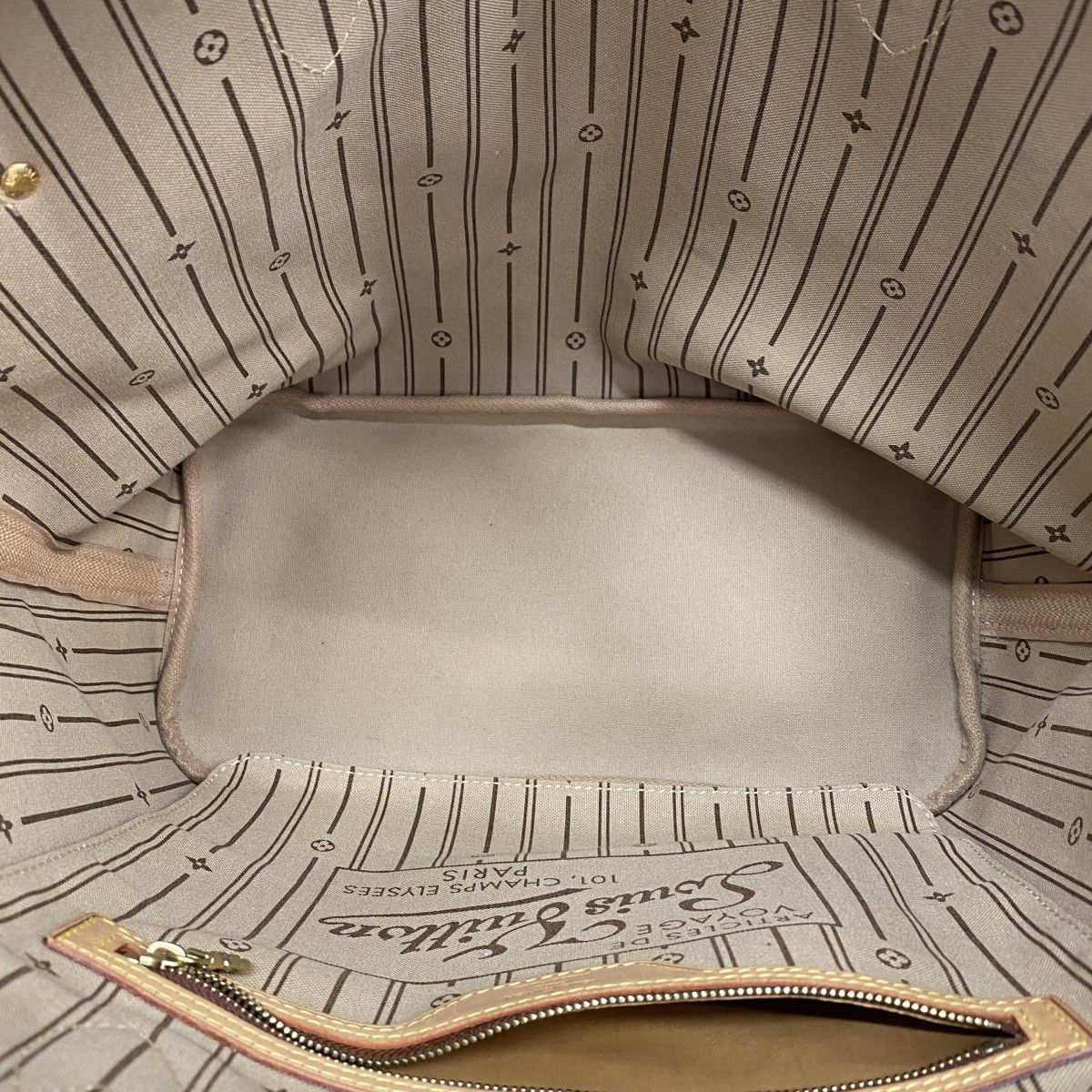 Louis Vuitton Tote Monogram Neverfull MM Brown — view 4