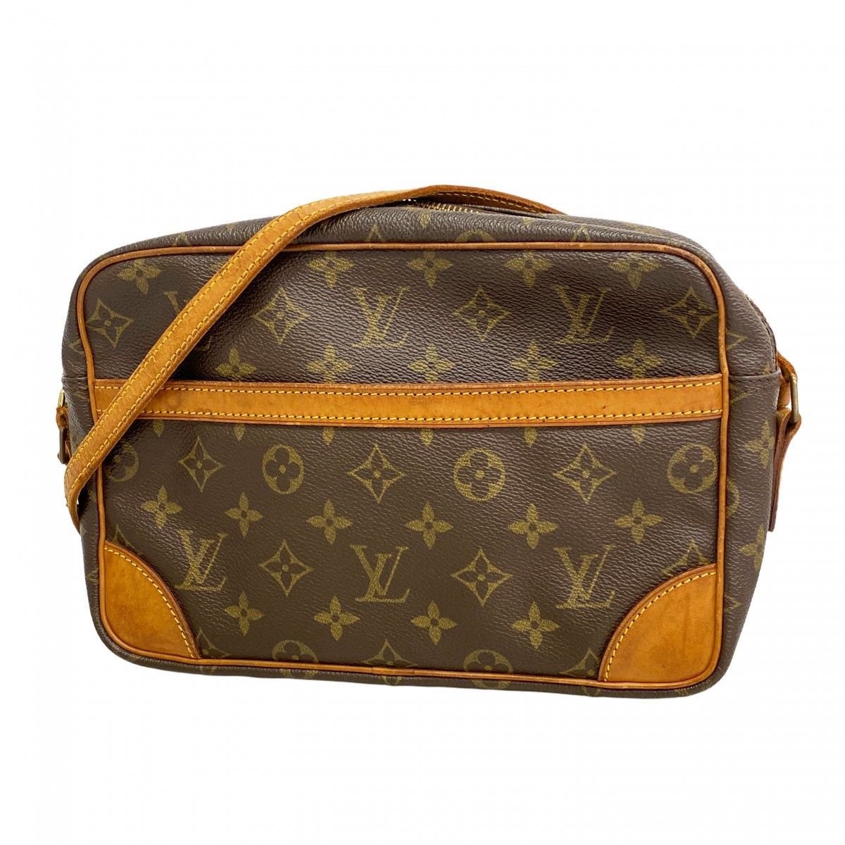 Louis Vuitton Shoulder Bag Monogram Trocadero 27 Brown