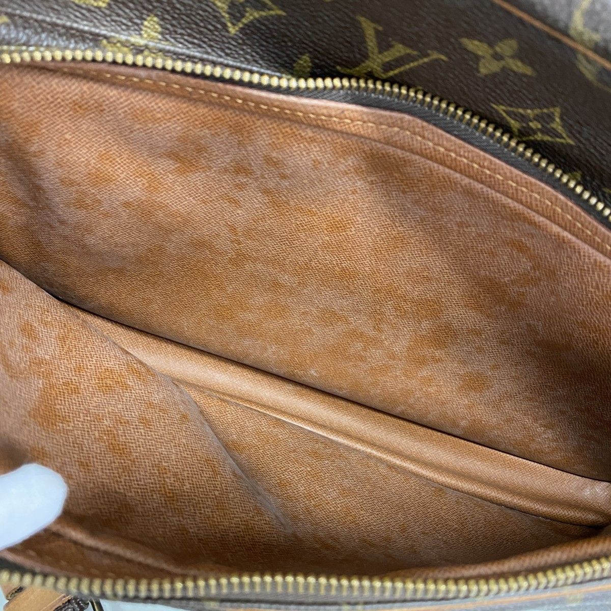 Louis Vuitton Shoulder Bag Monogram Nile GM Brown — view 9
