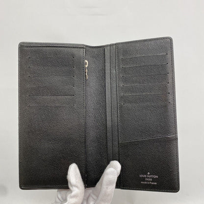 Louis Vuitton Wallet Damier Graphite Portefeuille Brazza Black — view 3