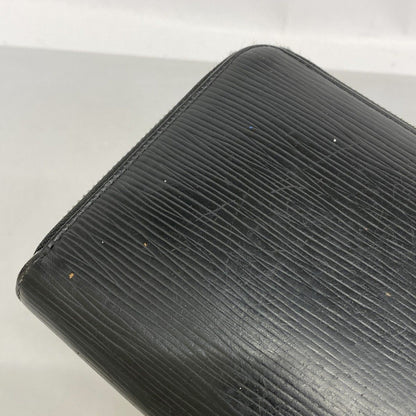 Louis Vuitton Wallet Epi Zippy Organizer Noir — view 9