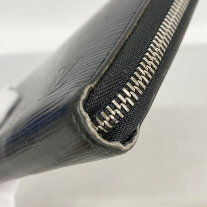 Louis Vuitton Wallet Epi Zippy Organizer Noir — view 7