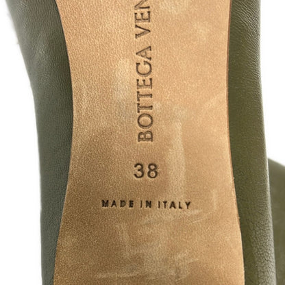 Bottega Veneta Short Boots 38 LadyKhaki Leather — view 7