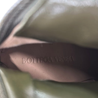 Bottega Veneta Short Boots 38 LadyKhaki Leather — view 6