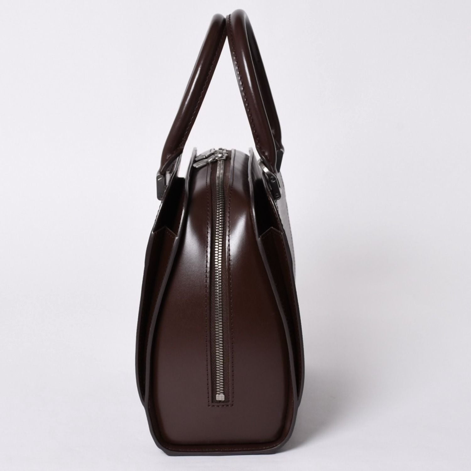 Louis Vuitton Epi Pont Neuf Handbag Mocha Silver — view 4