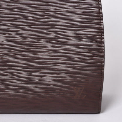Louis Vuitton Epi Pont Neuf Handbag Mocha Silver — view 7