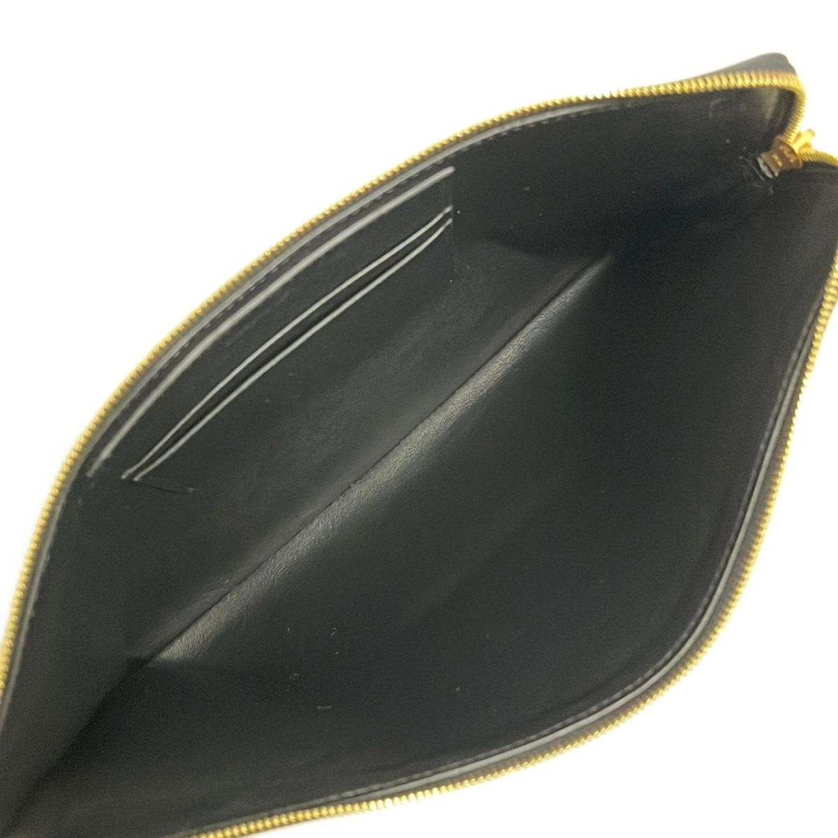 Celine Clutch Ninelapouch Black Leather — view 7